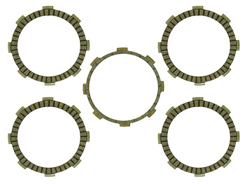 PSYCHIC TARCZE SPRZĘGŁOWE KAWASAKI KLX 125C/D/L`10-16, KTM 125 DUKE`11-15, RC`14-15 (EBS4522)